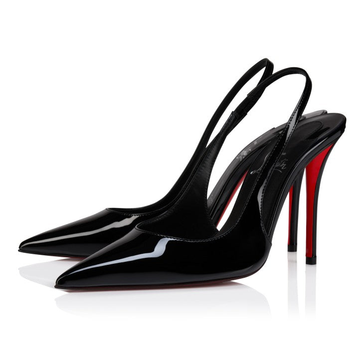 Miss Z Sling Back 100 mm Black