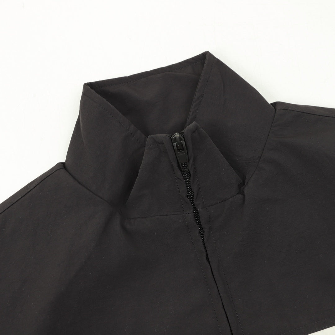 10 Avenue George V Colorblock High-Neck Jacket