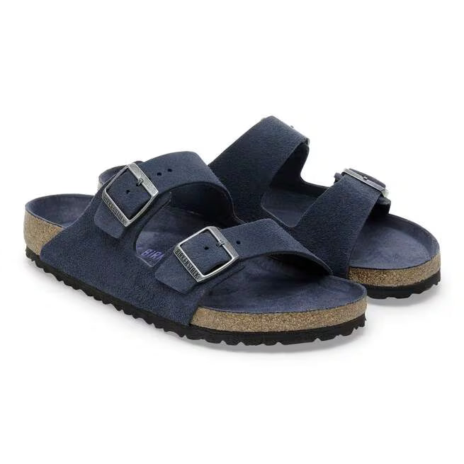 Birkenstock Arizona Soft Footbed Suede Navy