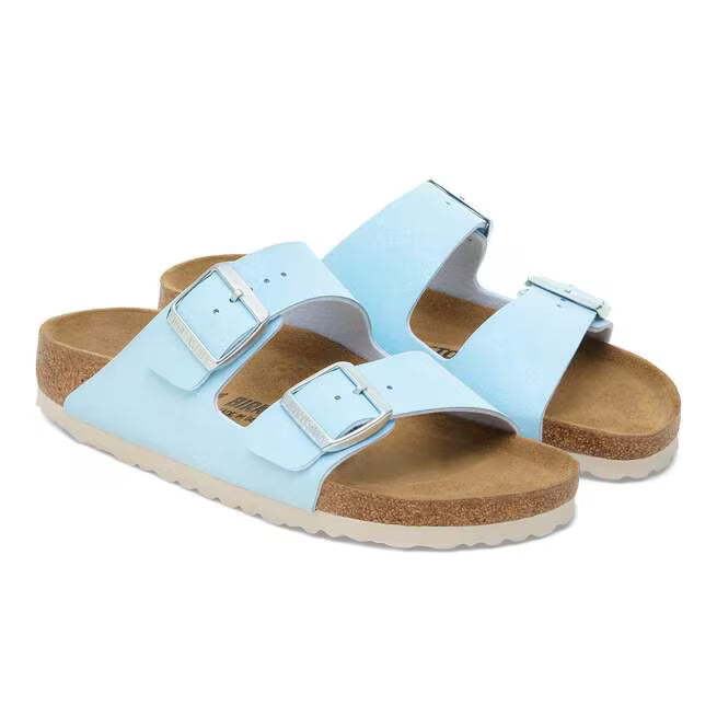 Birkenstock Arizona Birko-Flor Nubuk Finished Sky