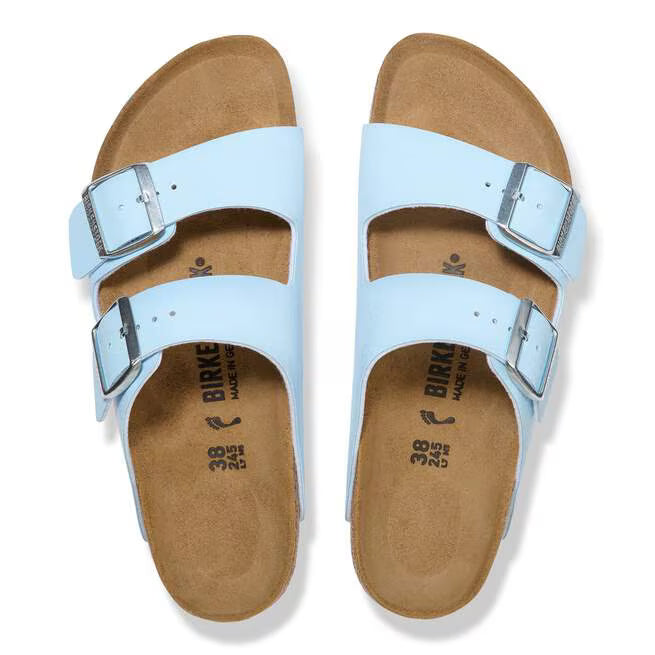 Birkenstock Arizona Birko-Flor Nubuk Finished Sky
