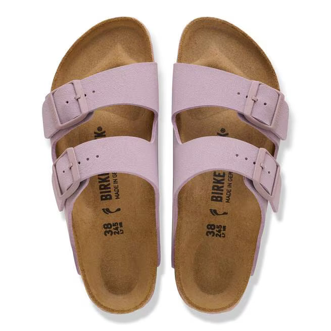Birkenstock Arizona Birko-Flor Nubuk Faded Purple
