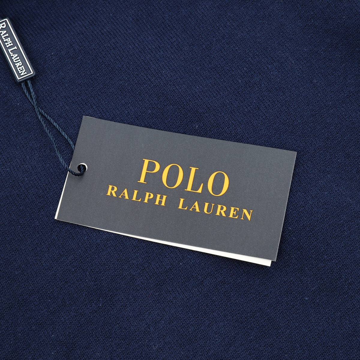 Cotton Polo-Collar Jumper Hunter Navy