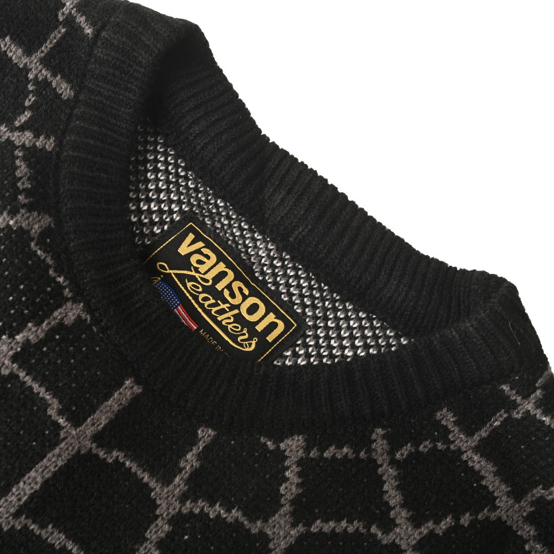 Spider-Man x Vanson Leathers Black