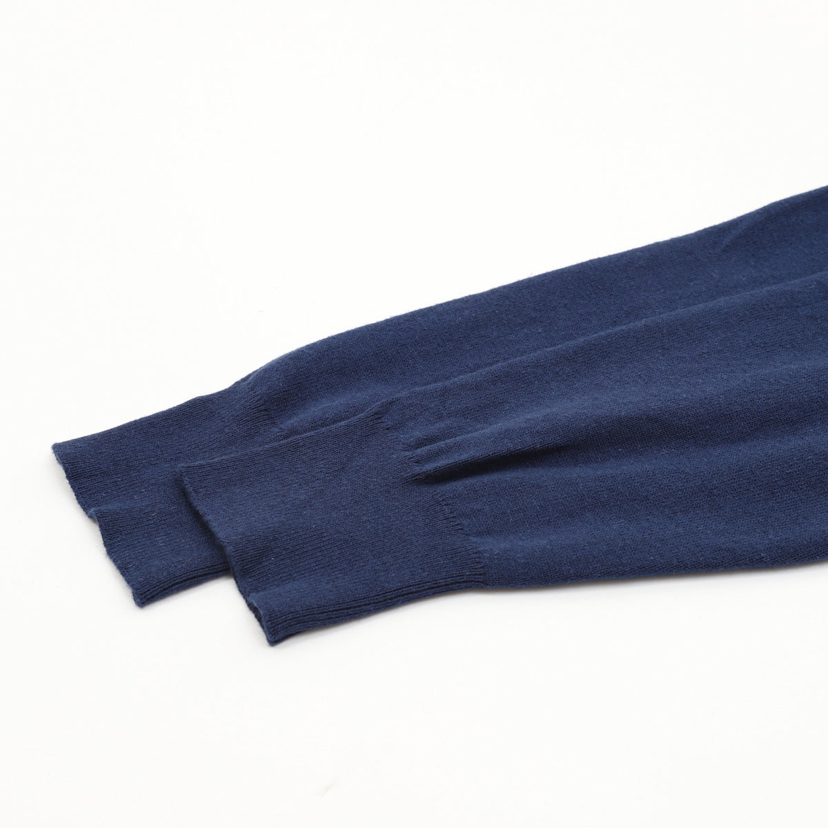 Cotton Polo-Collar Jumper Hunter Navy