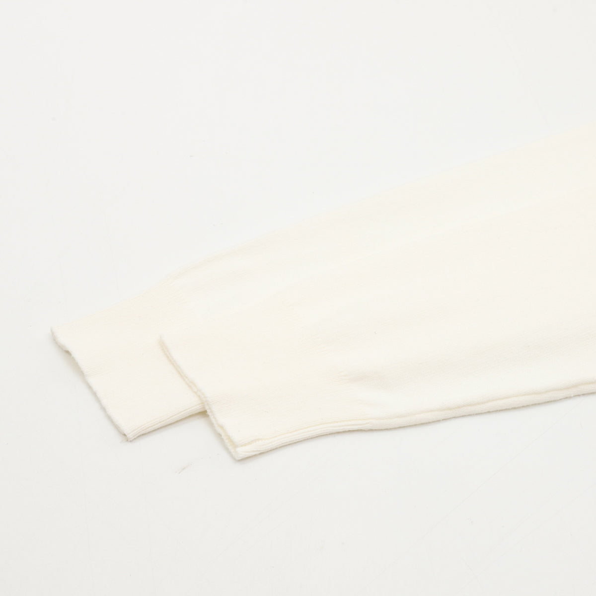 Long-Sleeve Knit Polo Cream