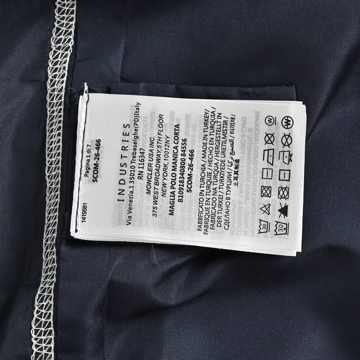 Terche Hooded Night Blue