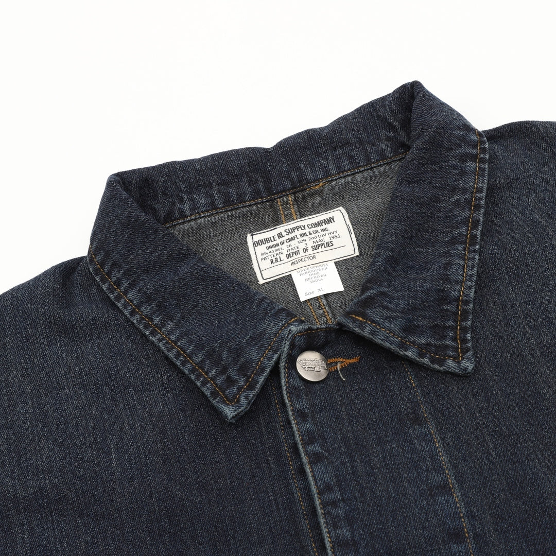 Denim Chore Jacket Dark Wash