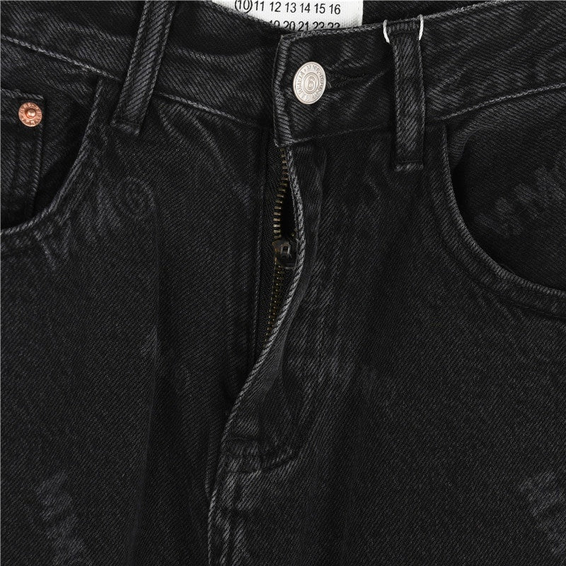 All-Over Monogram Black Wash