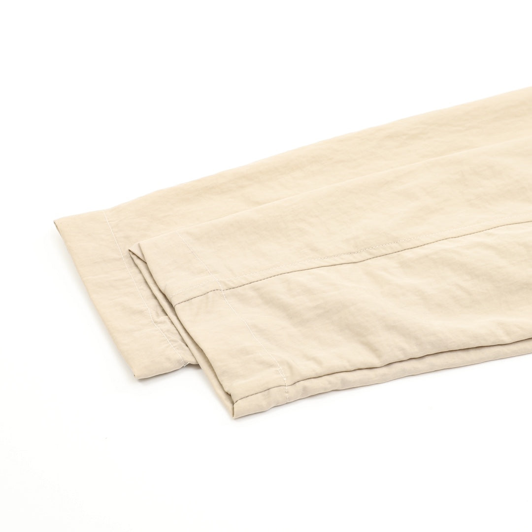 Lightweight Full-Zip Hooded Jacket Stone Beige