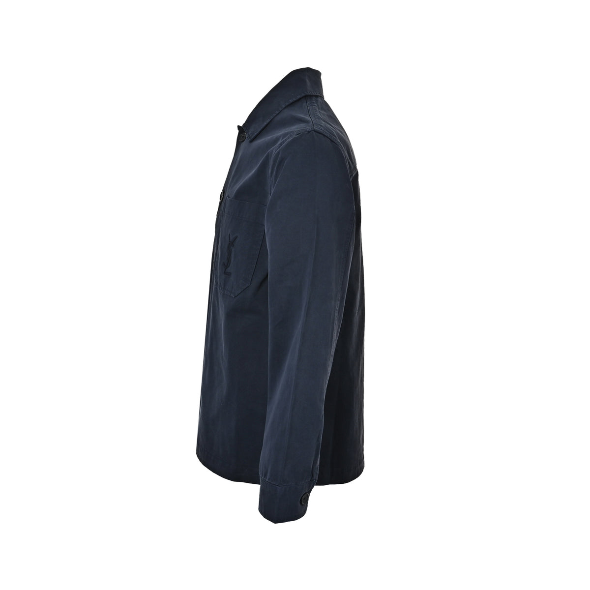 Cassandre Cotton Gabardine Overshirt Navy