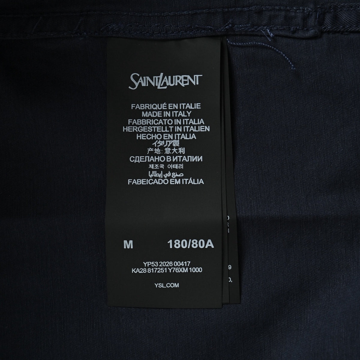 Cassandre Cotton Gabardine Overshirt Navy