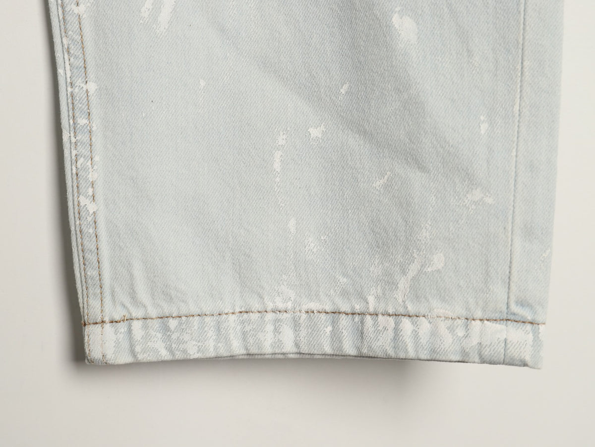Paint Splatter Light Blue