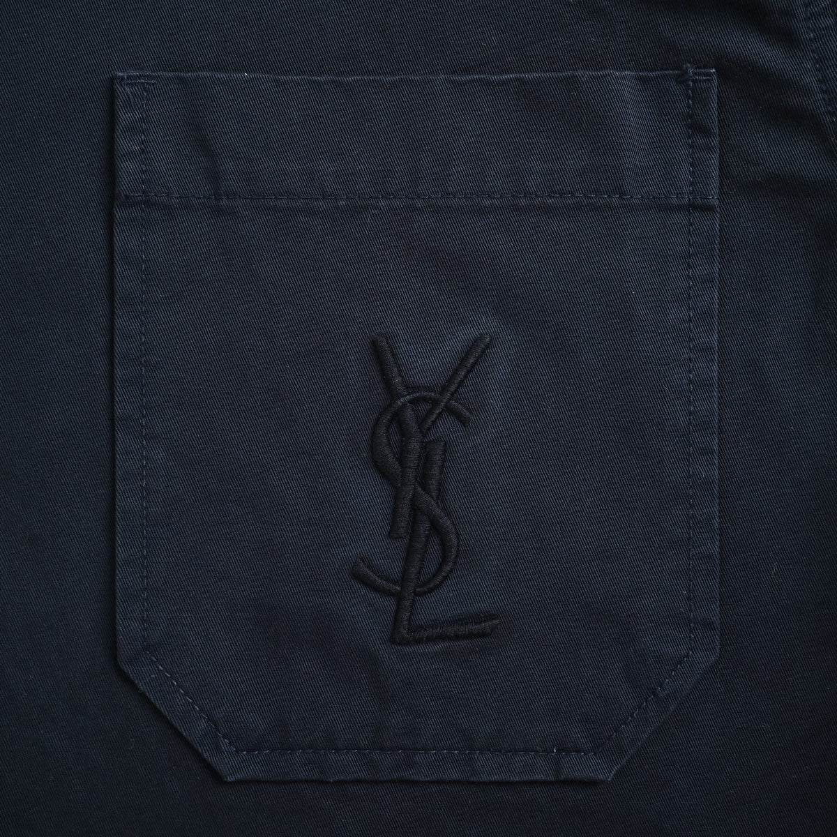 Cassandre Cotton Gabardine Overshirt Navy