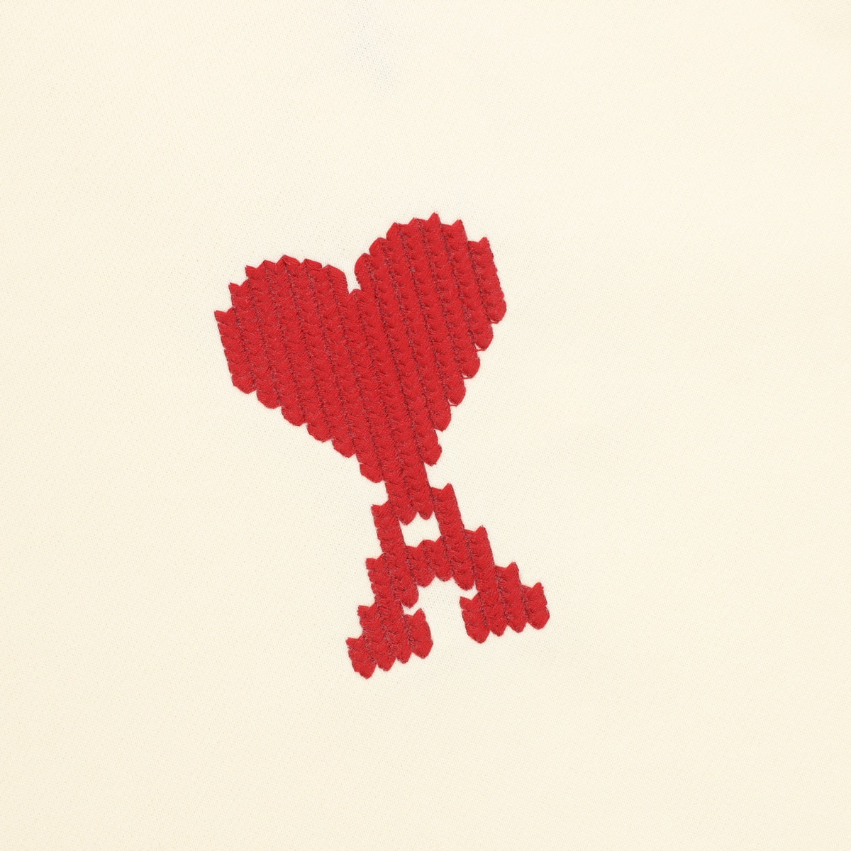 Ami de Coeur Red Heart Off-White