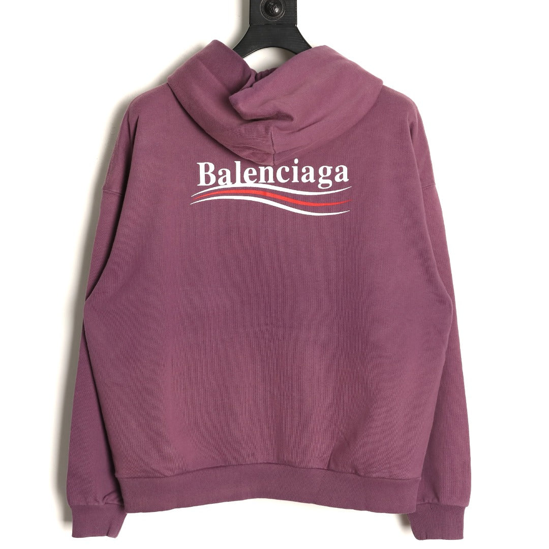 Political Campaign Hoodie Purple
