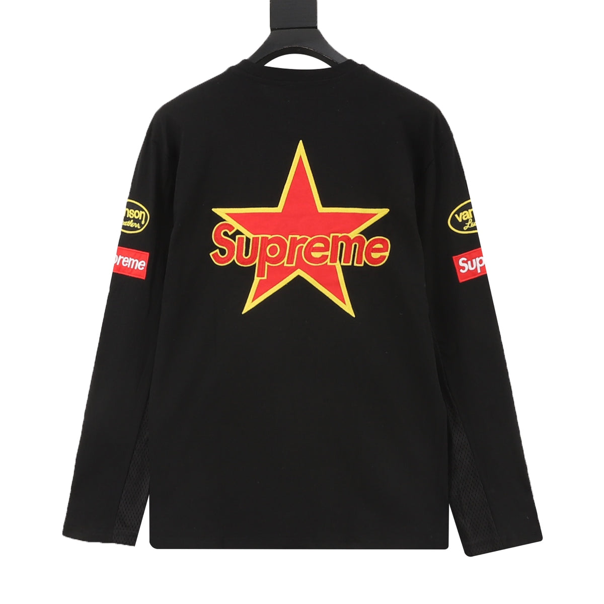 L/S x Vanson Leathers Black