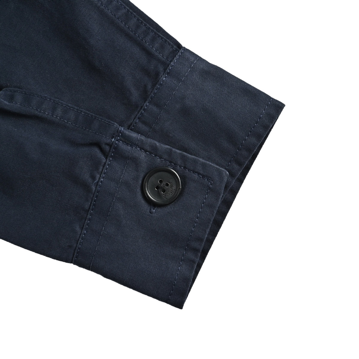 Cassandre Cotton Gabardine Overshirt Navy