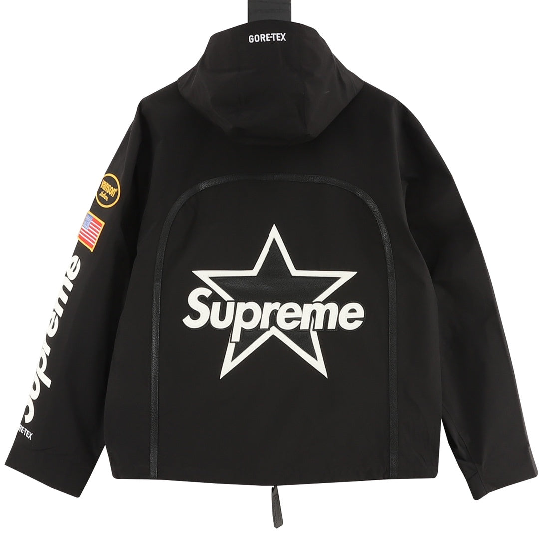 GORE-TEX Shell x Vanson Leathers Black