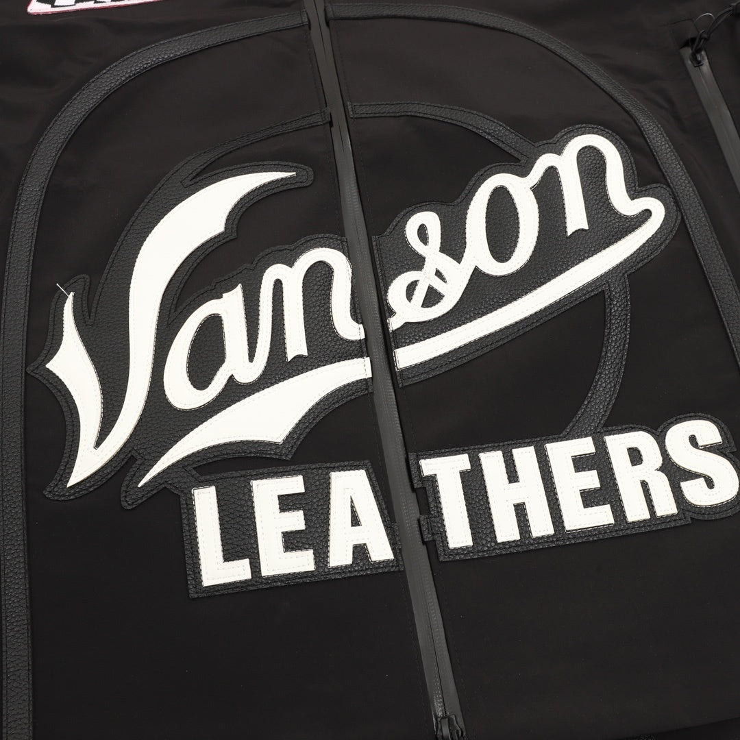GORE-TEX Shell x Vanson Leathers Black