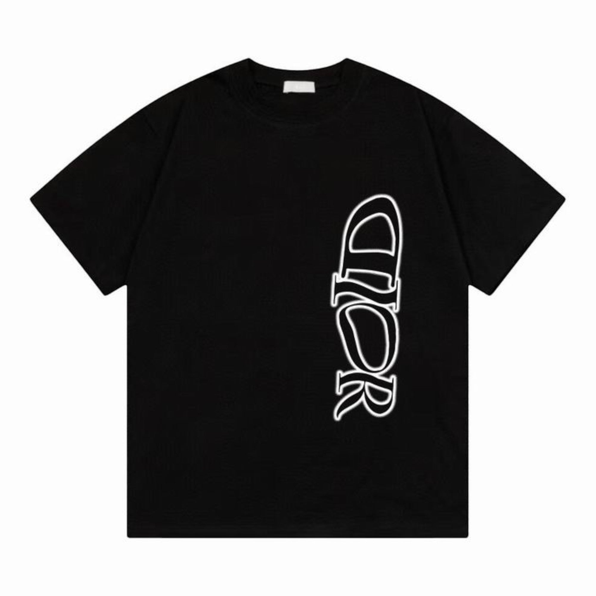 Outline Logo T-Shirt Black