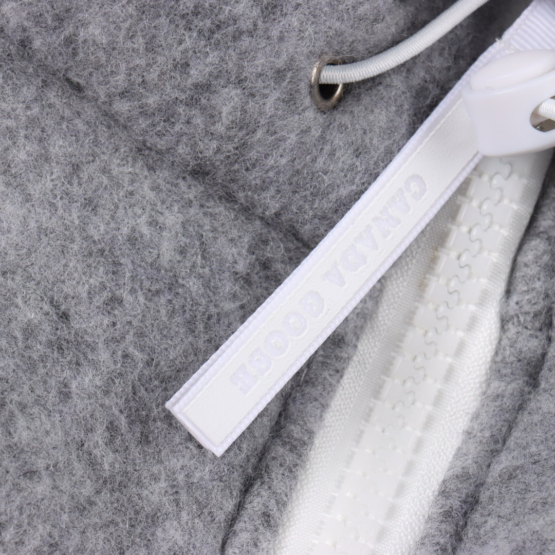 Chilliwack Fleece Bomber Light Grey