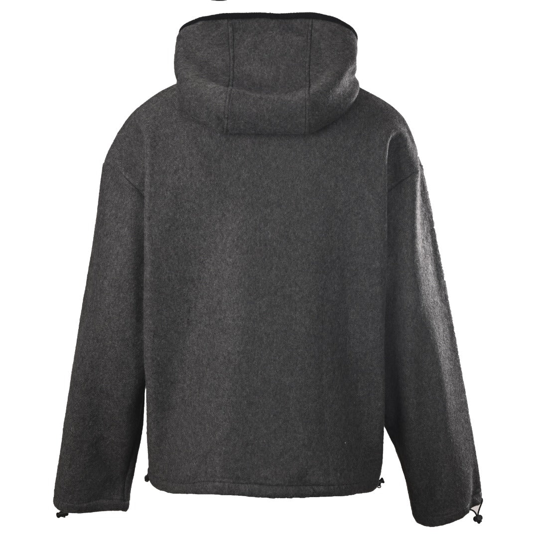 Hooded Fleece Anthracite Grey