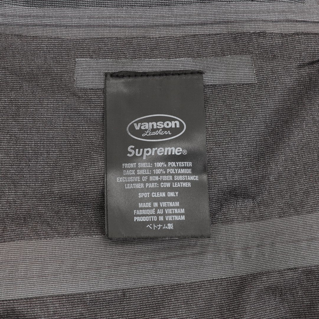 GORE-TEX Shell x Vanson Leathers Black