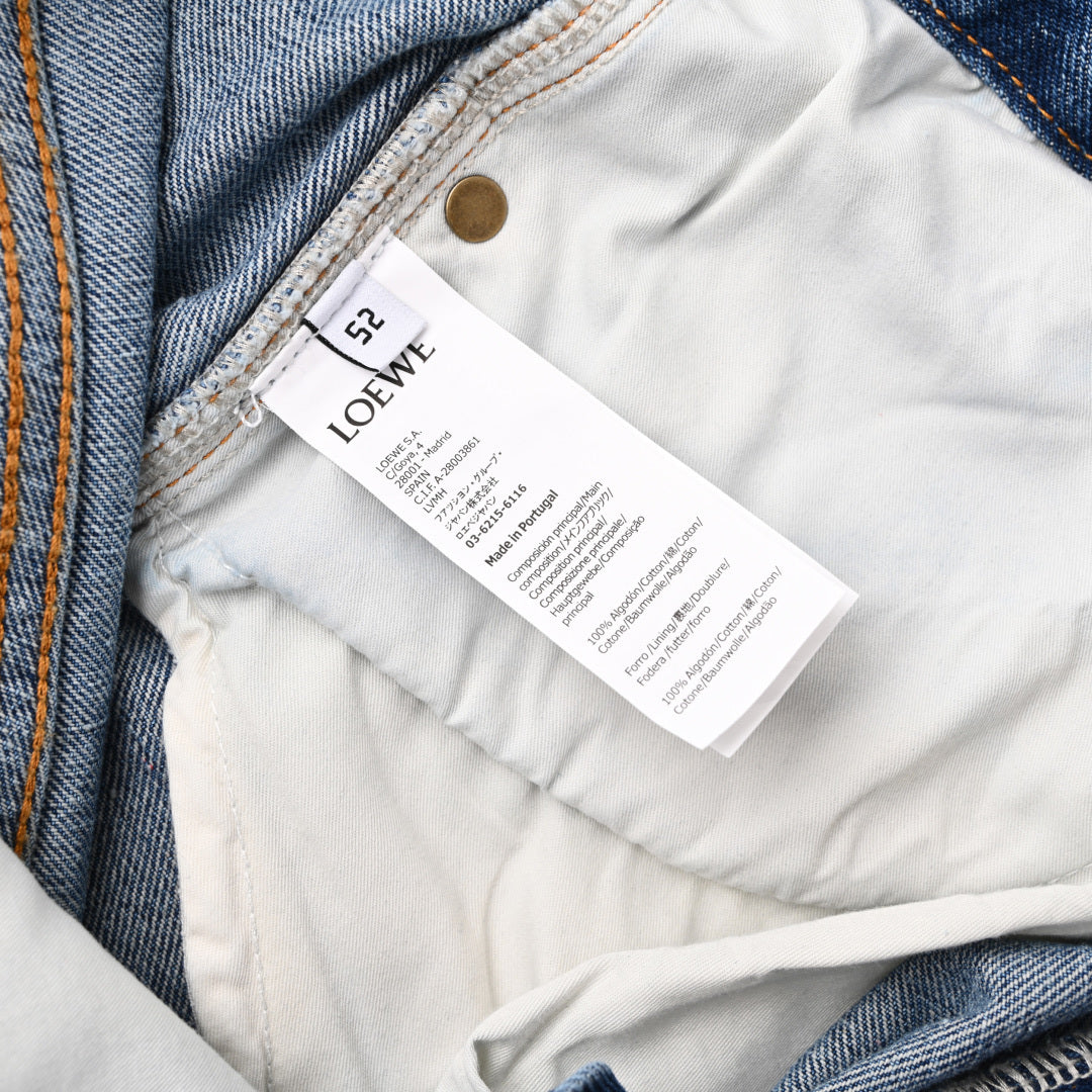 Anagram Baggy Mid-Blue Denim