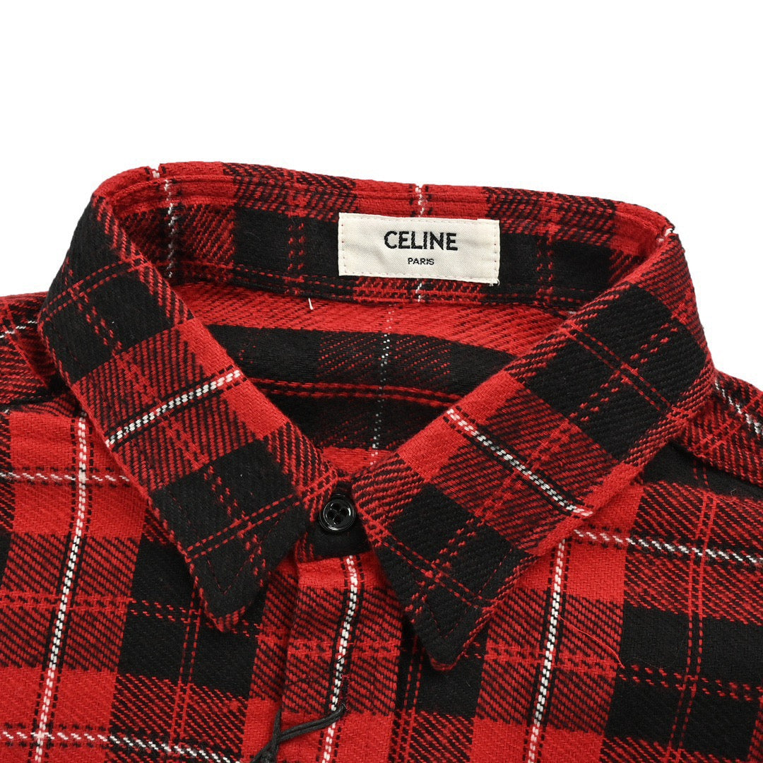 Triomphe Plaid Red & Black