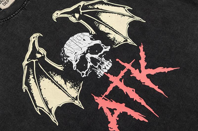 ATK Night Skull Graphic Washed Black