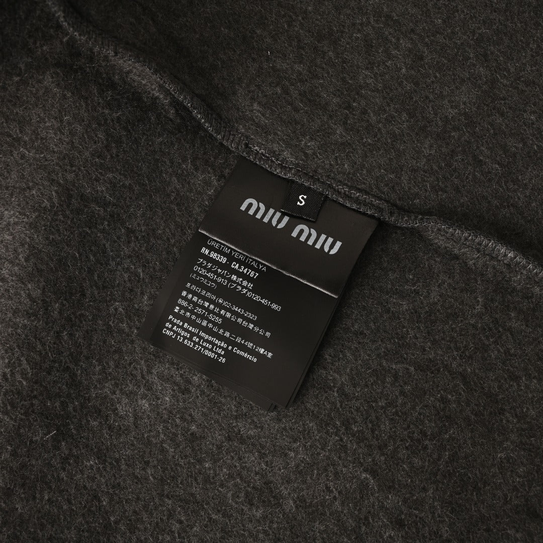 Hooded Fleece Anthracite Grey
