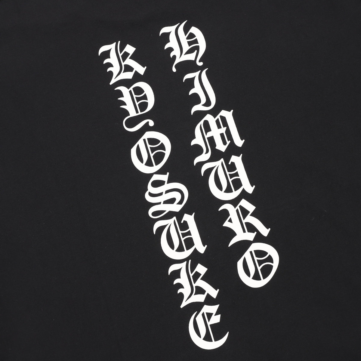 x Kyosuke Himuro Logo Long Sleeve T-Shirt Black