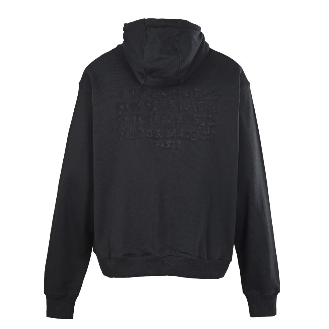 Full-Zip Hooded Black