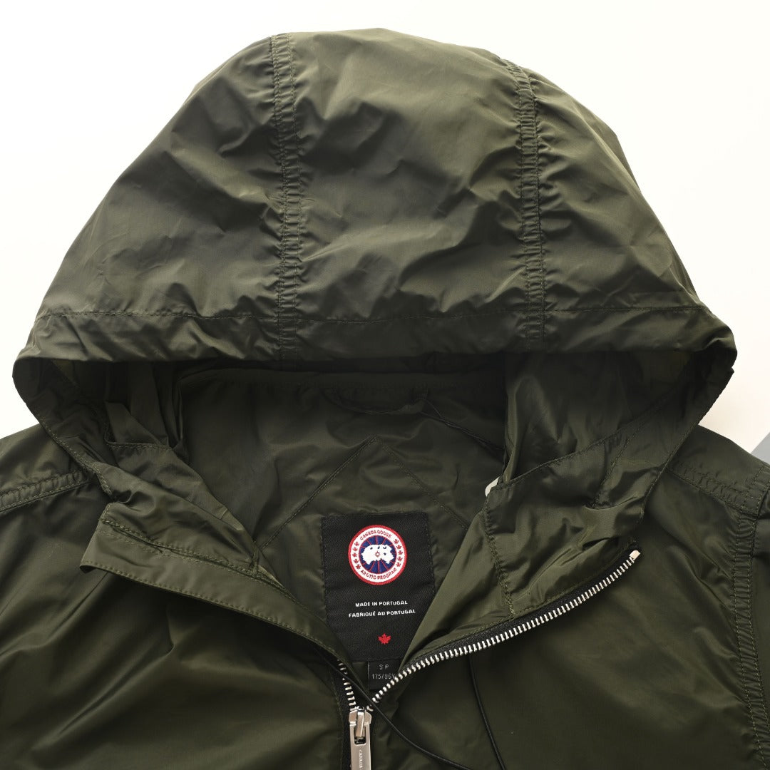 Drift Lightweight Hoodie Moss Khaki