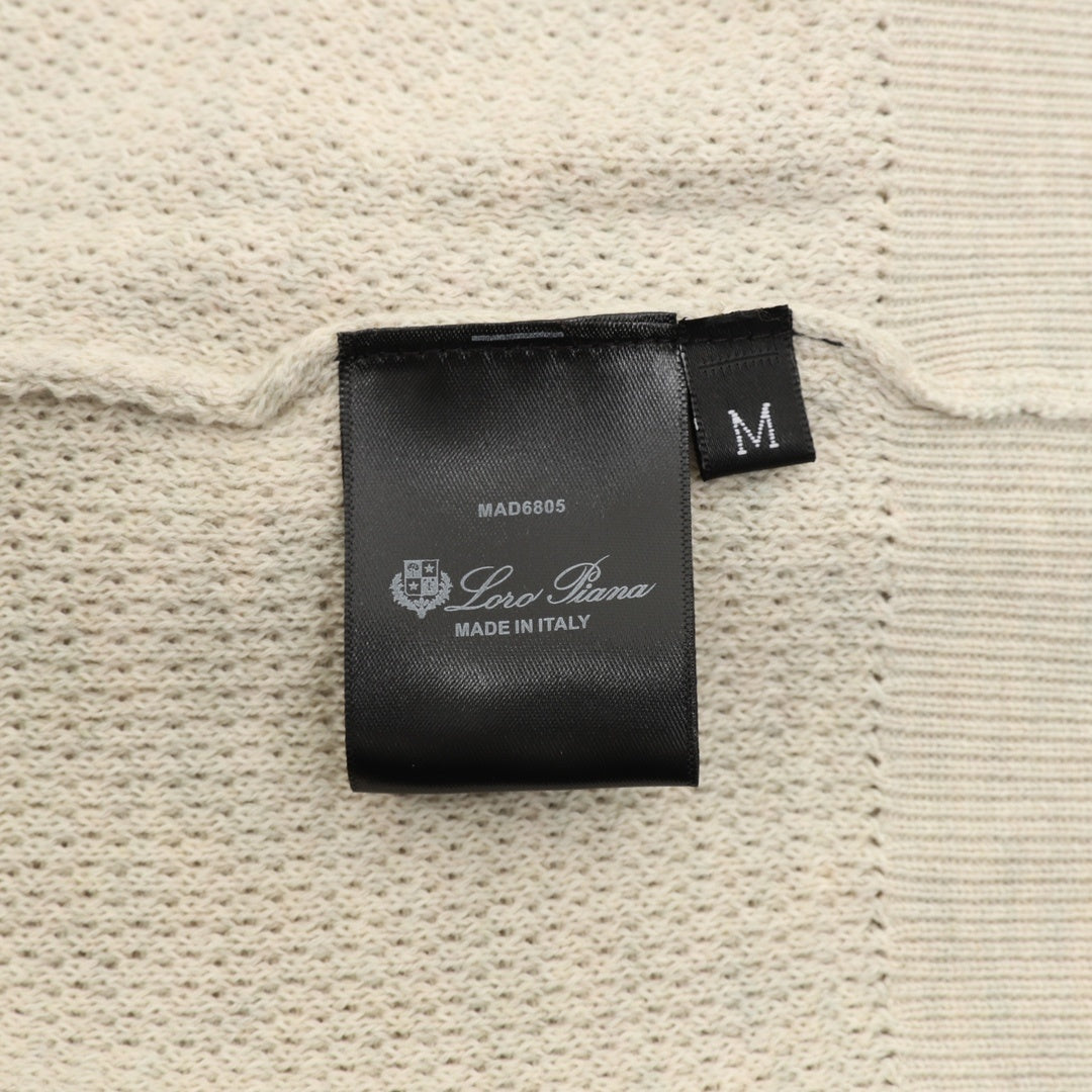 Knit Henley Oatmeal Beige