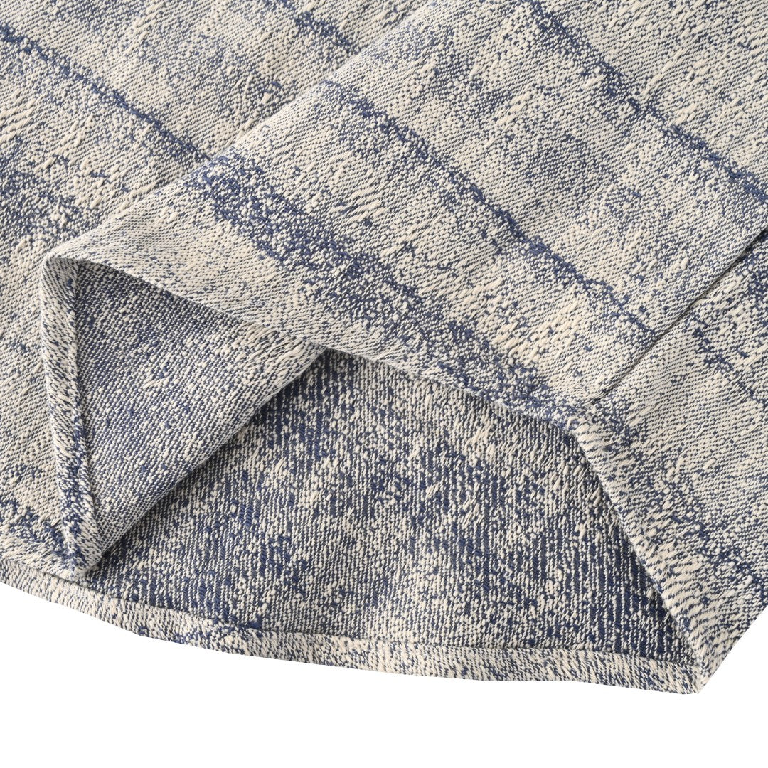 Anagram Slub Denim Light Blue Cream