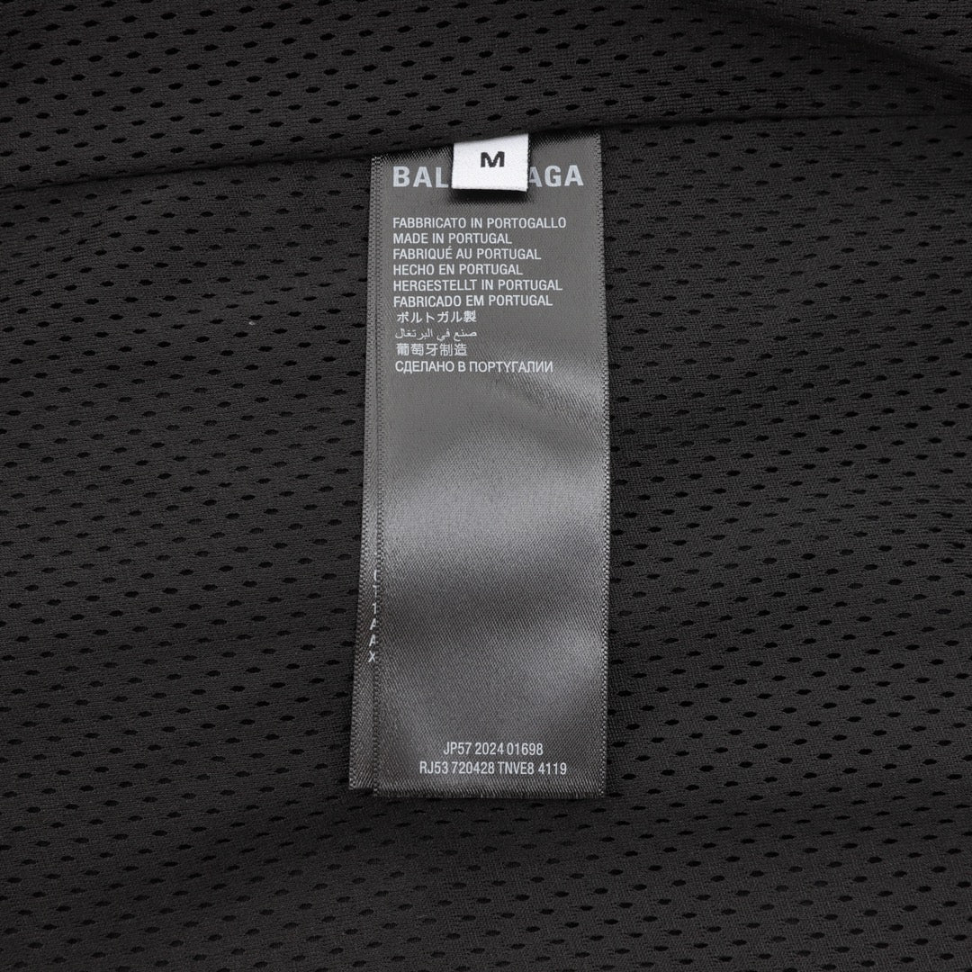 Stand Collar Zip-Up Jacket Black