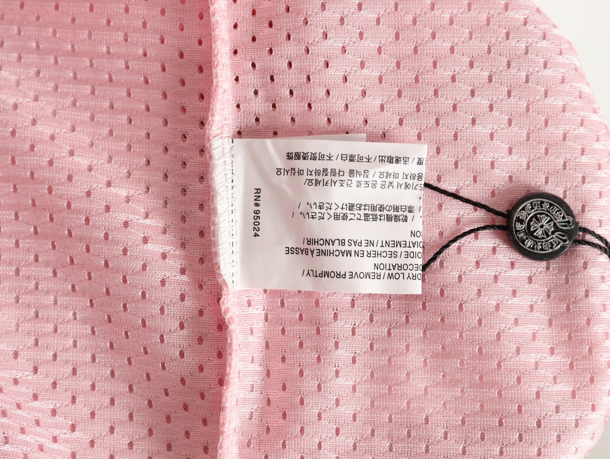 Love You Mesh Warm Up Jersey Pink