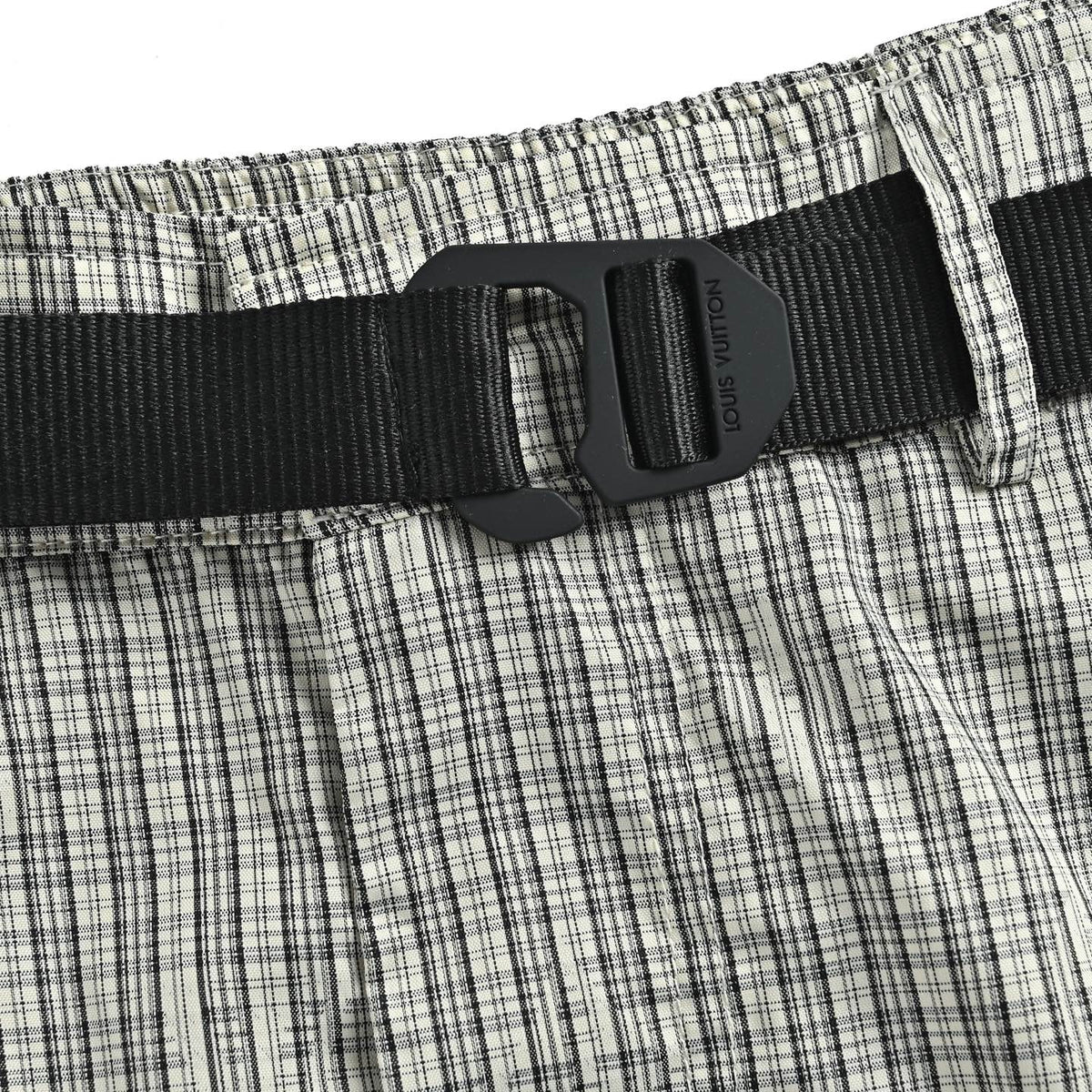 Monogram Check Convertible Pants