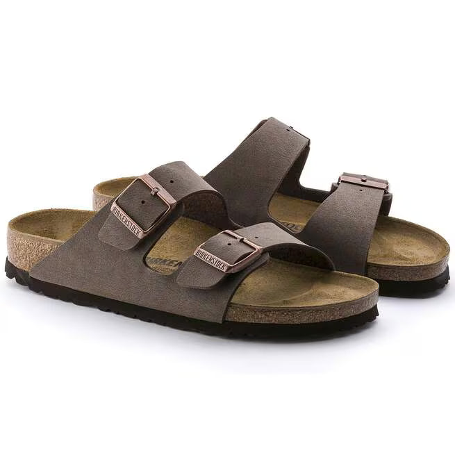 Birkenstock Arizona Birko-Flor Nubuk Mocha