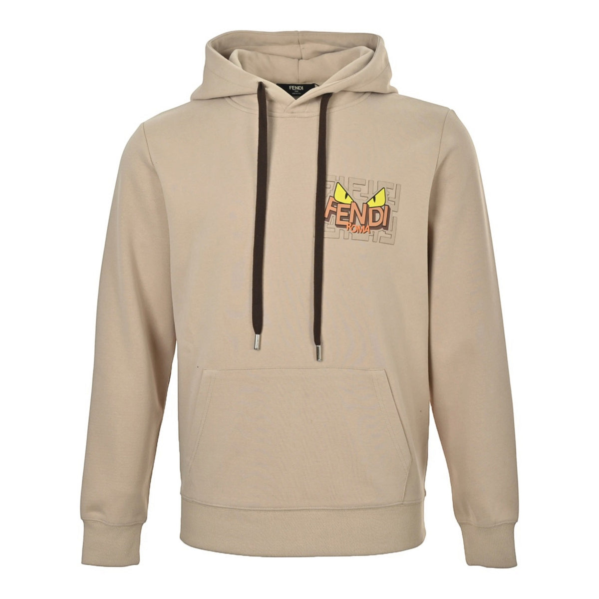 Roma Monster Eyes Hoodie Beige