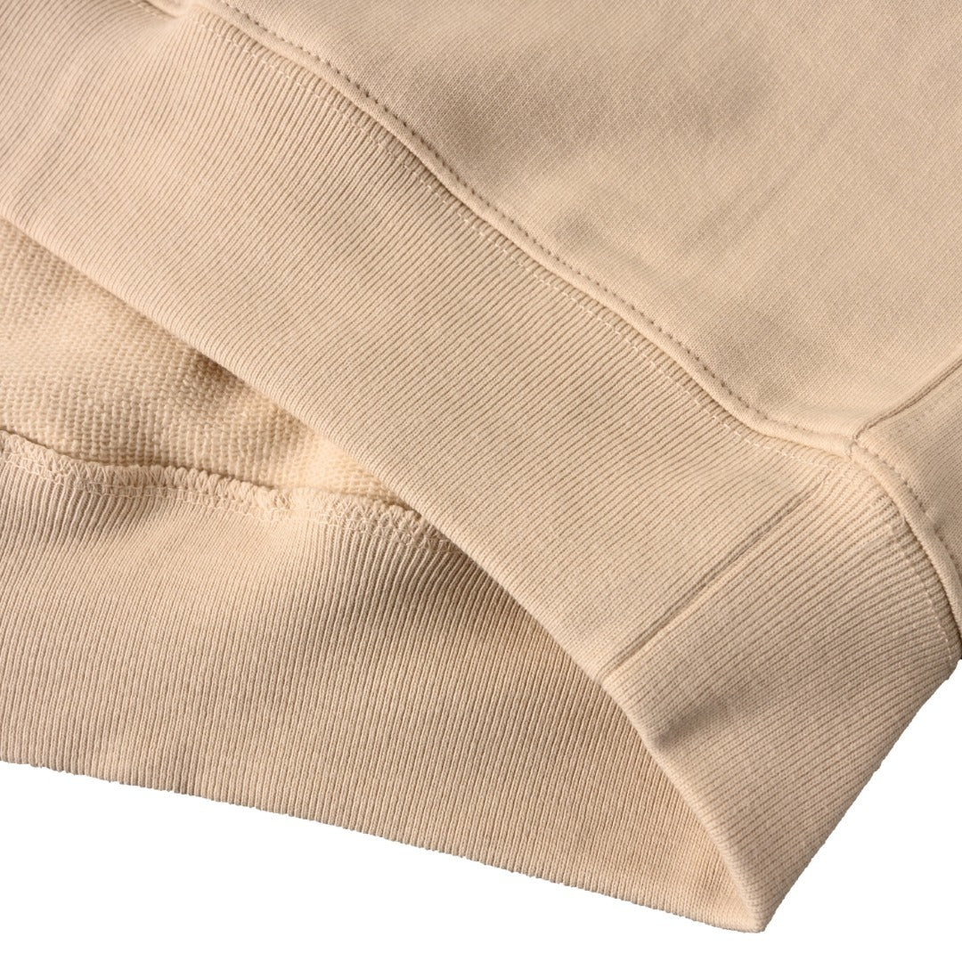 Full-Zip Hooded Pink Beige