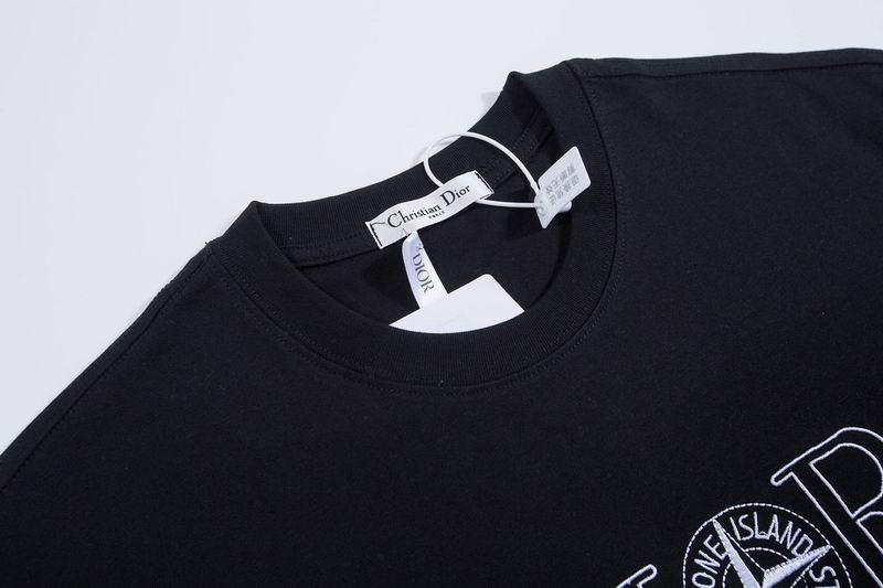 Dior x Stone Island Compass Logo T-Shirt