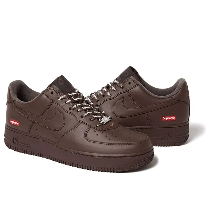 Air Force 1 Low x Supreme Baroque Brown