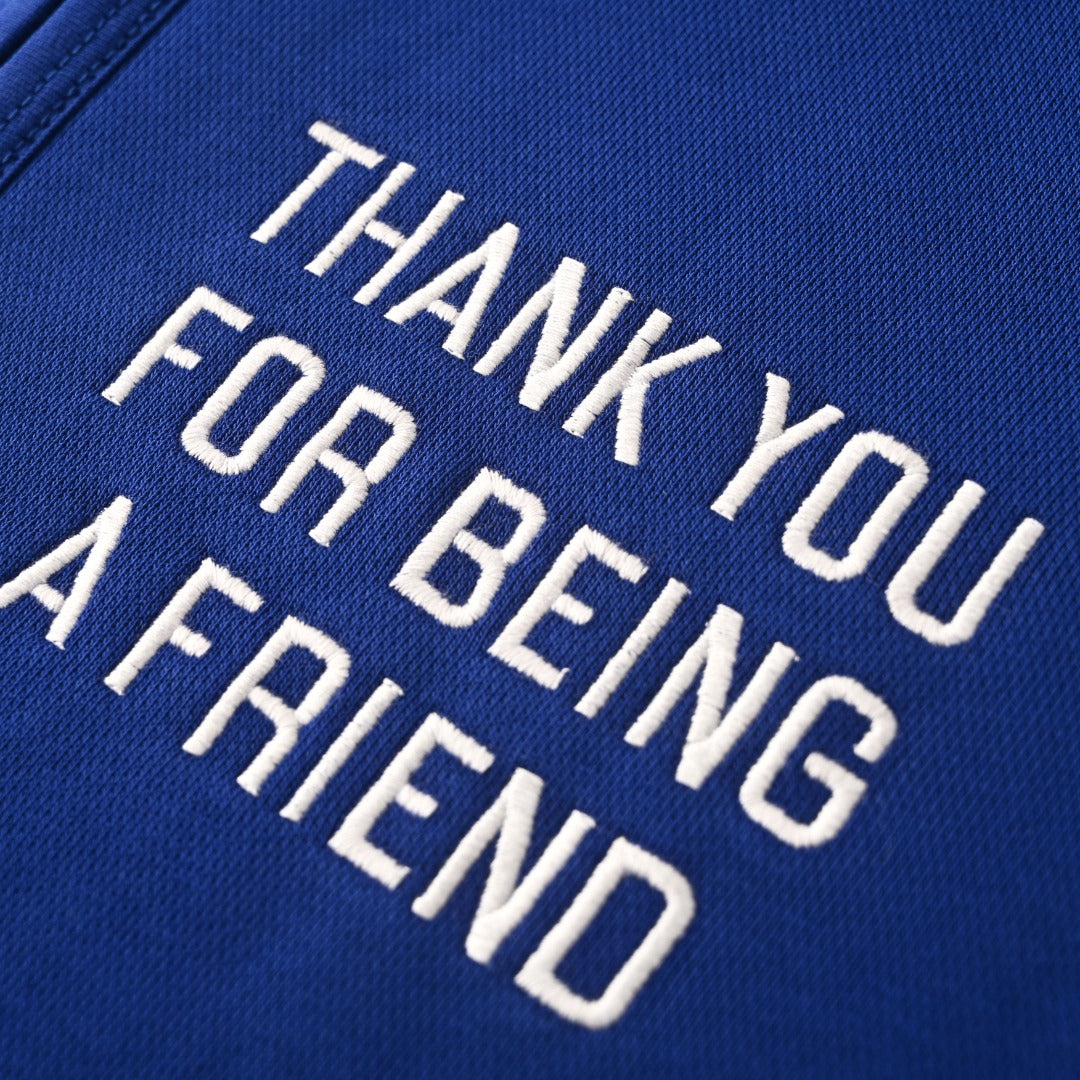 Thank You For Being a Friend Royal Blue