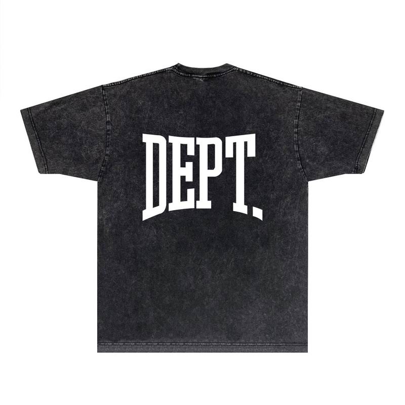 GI Dept Logo Washed Black