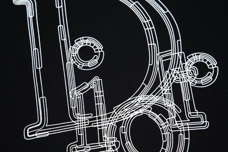 Wireframe Logo T-Shirt Black
