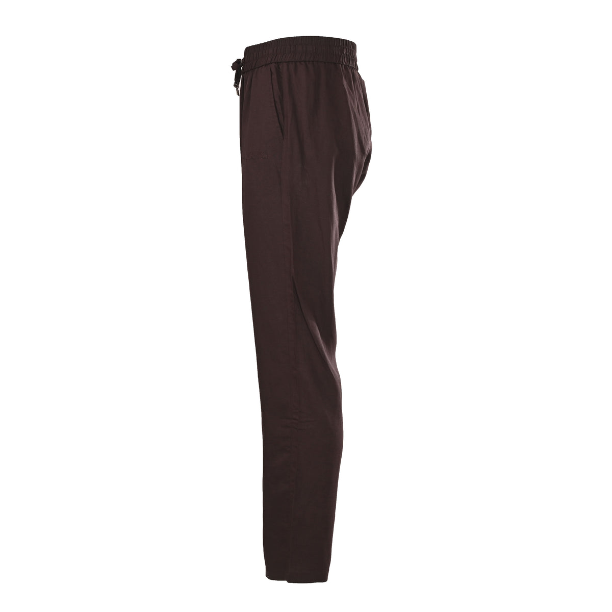 Linen Drawstring Espresso Brown