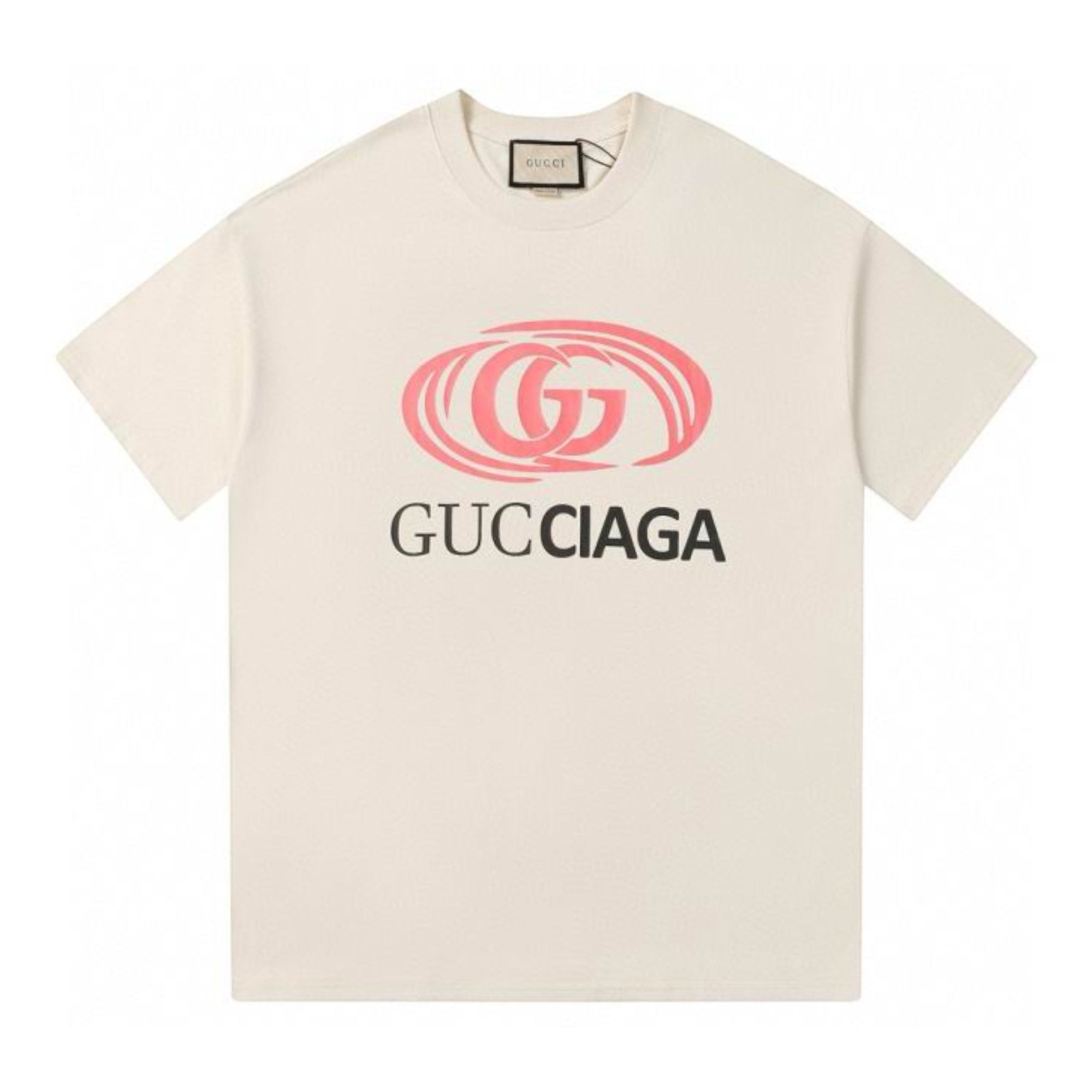 Gucci x Balenciaga Gucciaga Logo Ivory